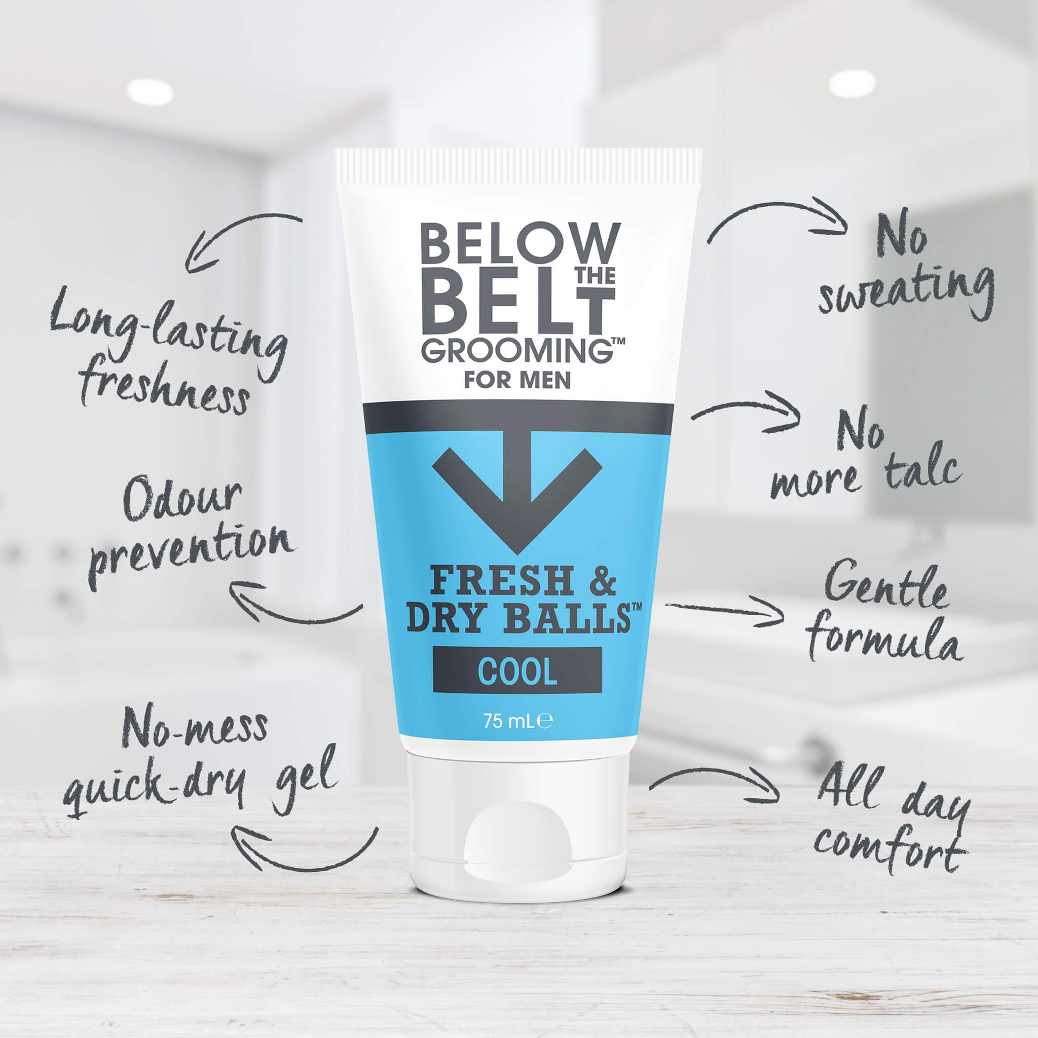 Gift Set - Fresh & Dry Balls, Cool, 75 ml.