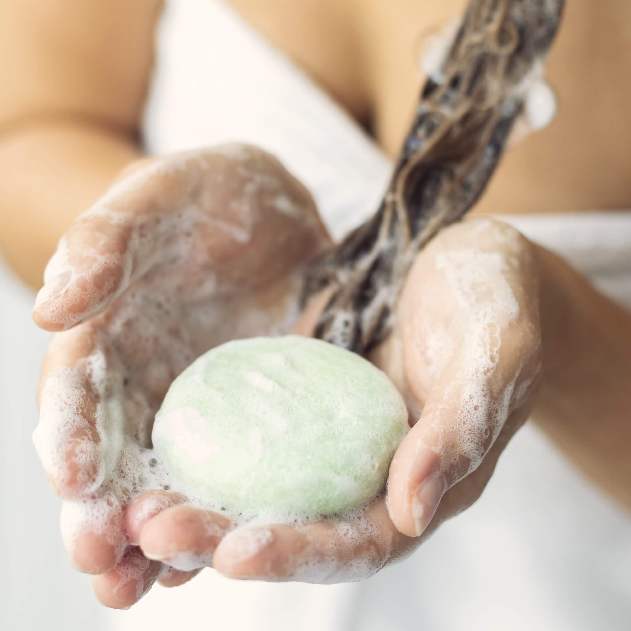 Shampoo Bar, All hair types - Fresh & Light, 80 g.