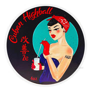 Shaving soap, Cuban Highball, 118 ml.