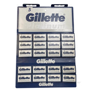 Platinum DE-Barber blades, 1 bar, 20x5 pcs (100 pcs)