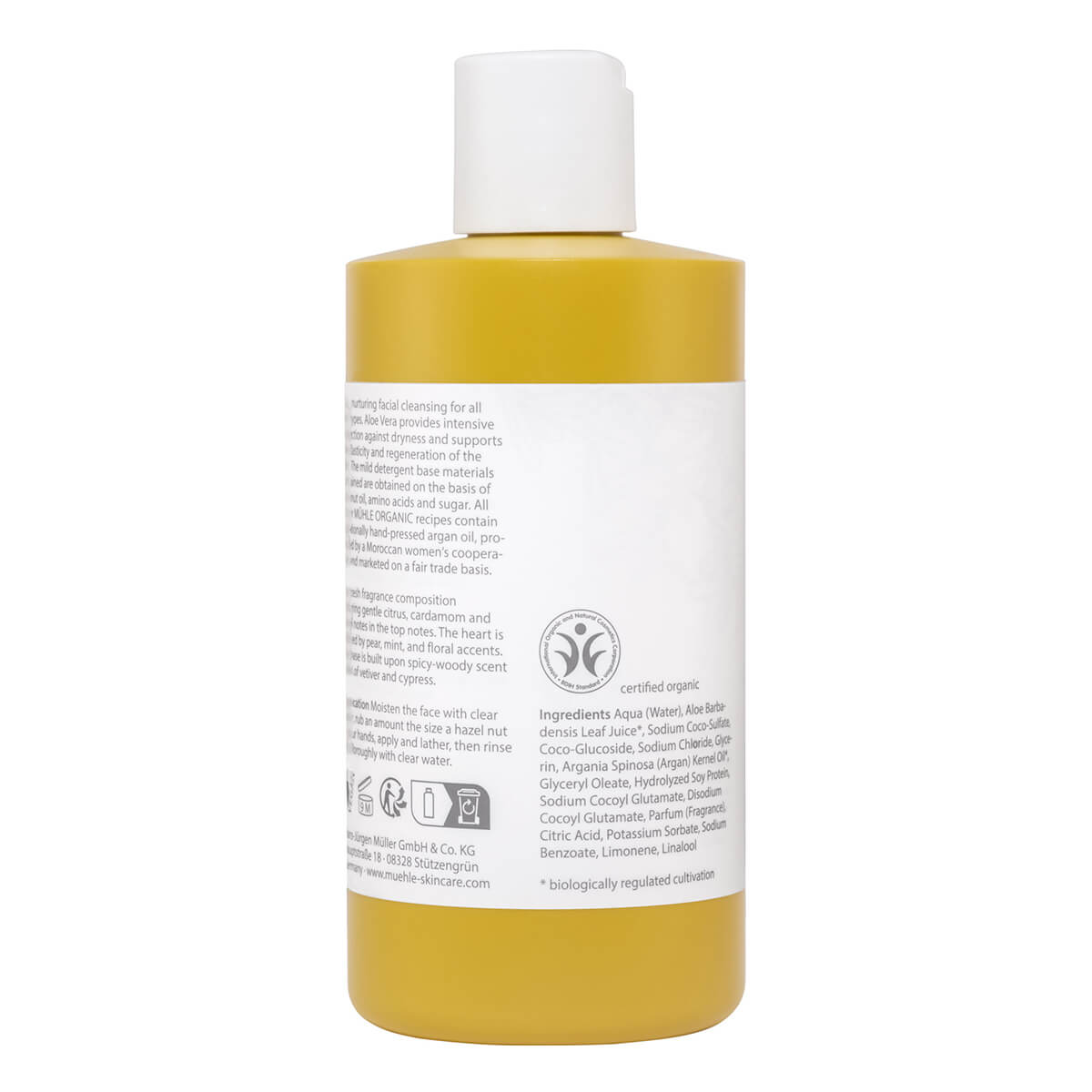 Organic Face Wash, 300 ml.
