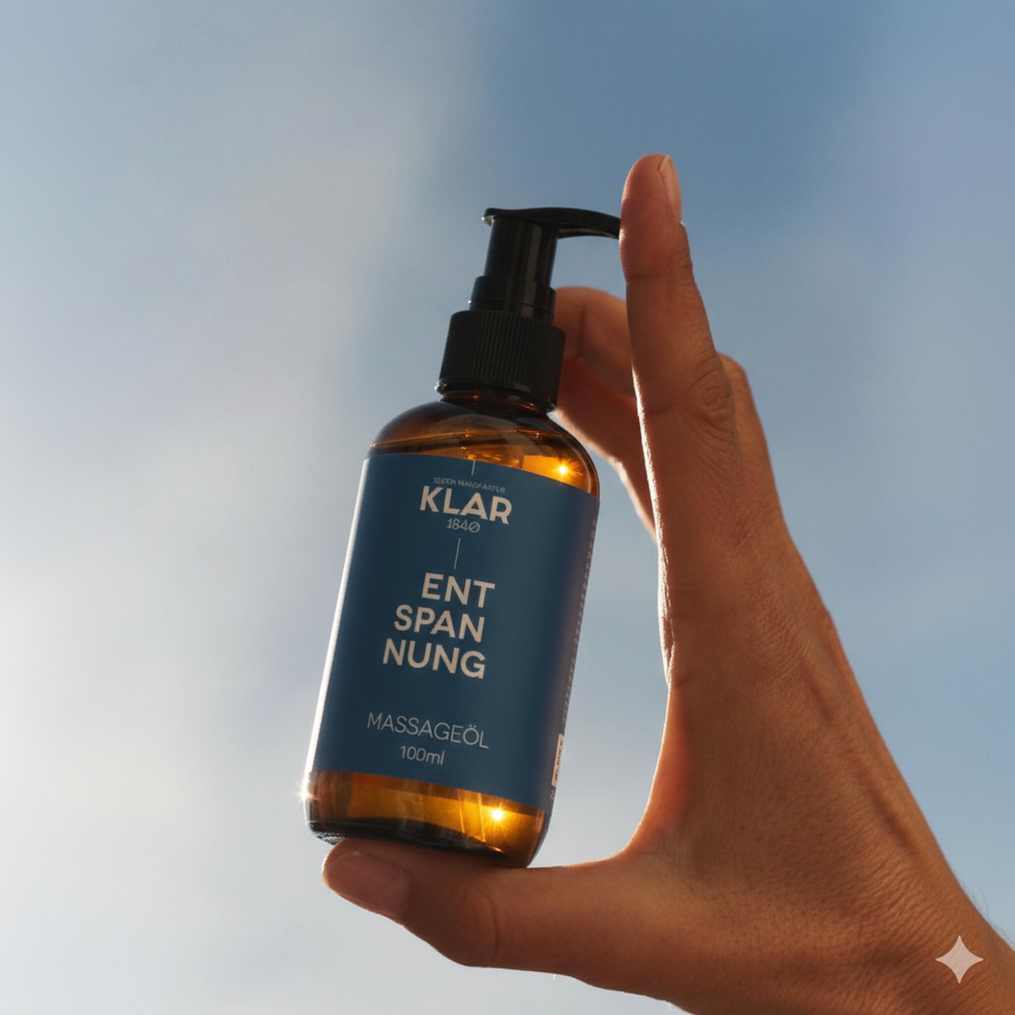Massage Olie, 100 ml.