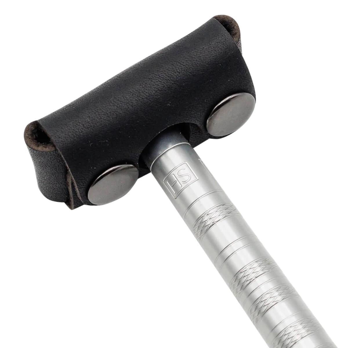 Blade guard, Black leather