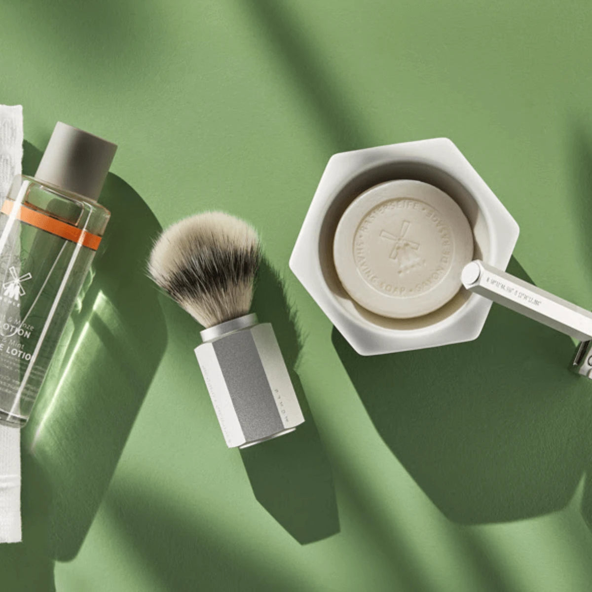 Soap dish, Hexagon, White