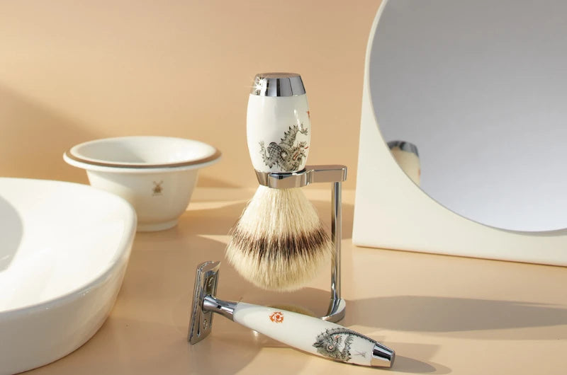 Hang the Shaving Brush in a holder