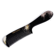 Comb with handle, Horn, 194 mm.