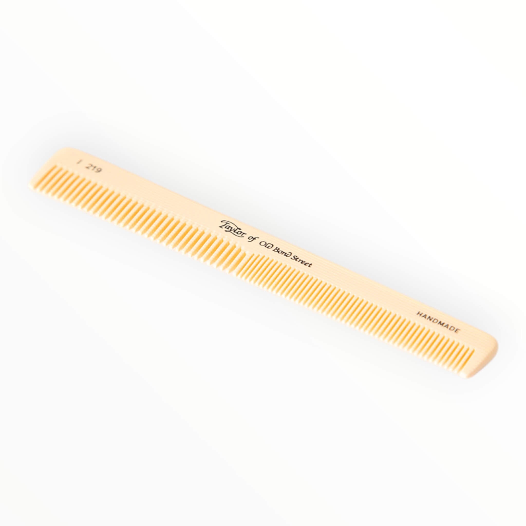 Comb with fine/coarse teeth, 17 cm.