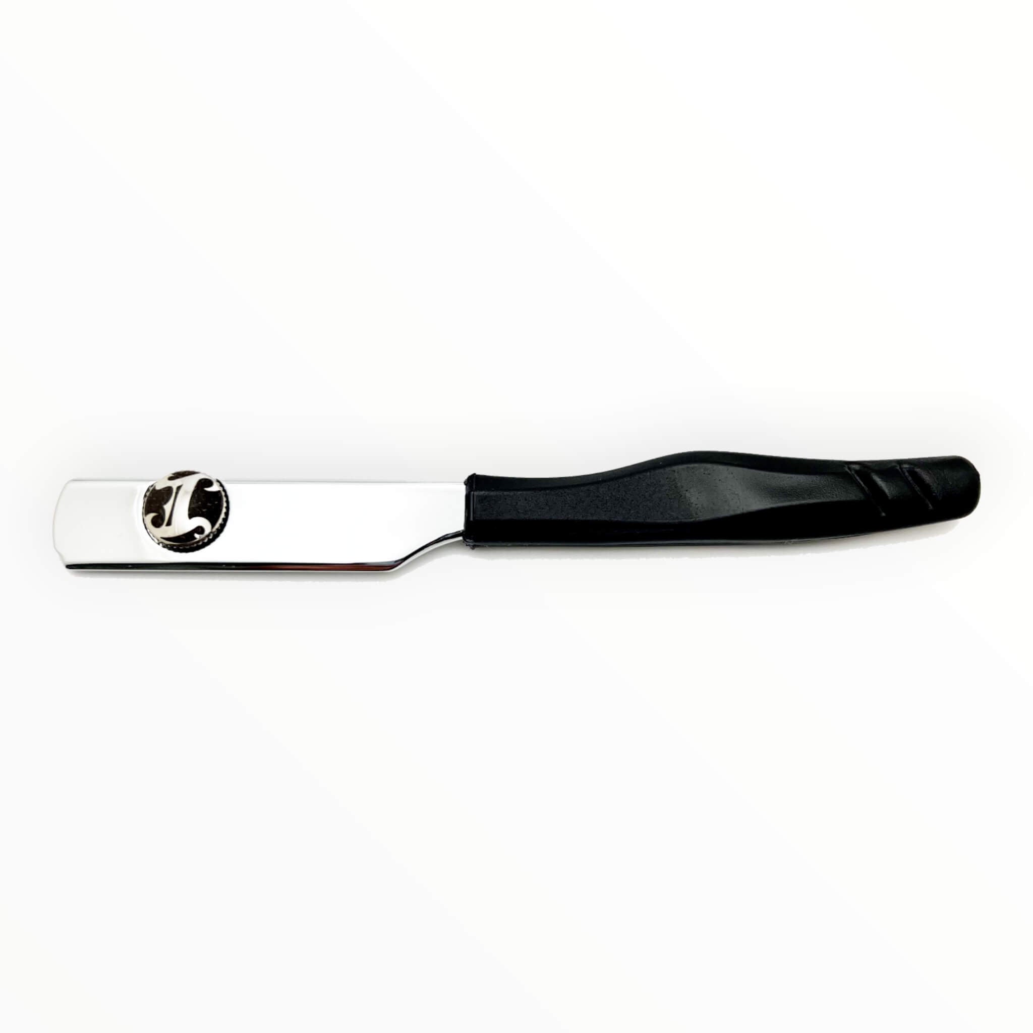 Straight Razor, Straight Handle, Black