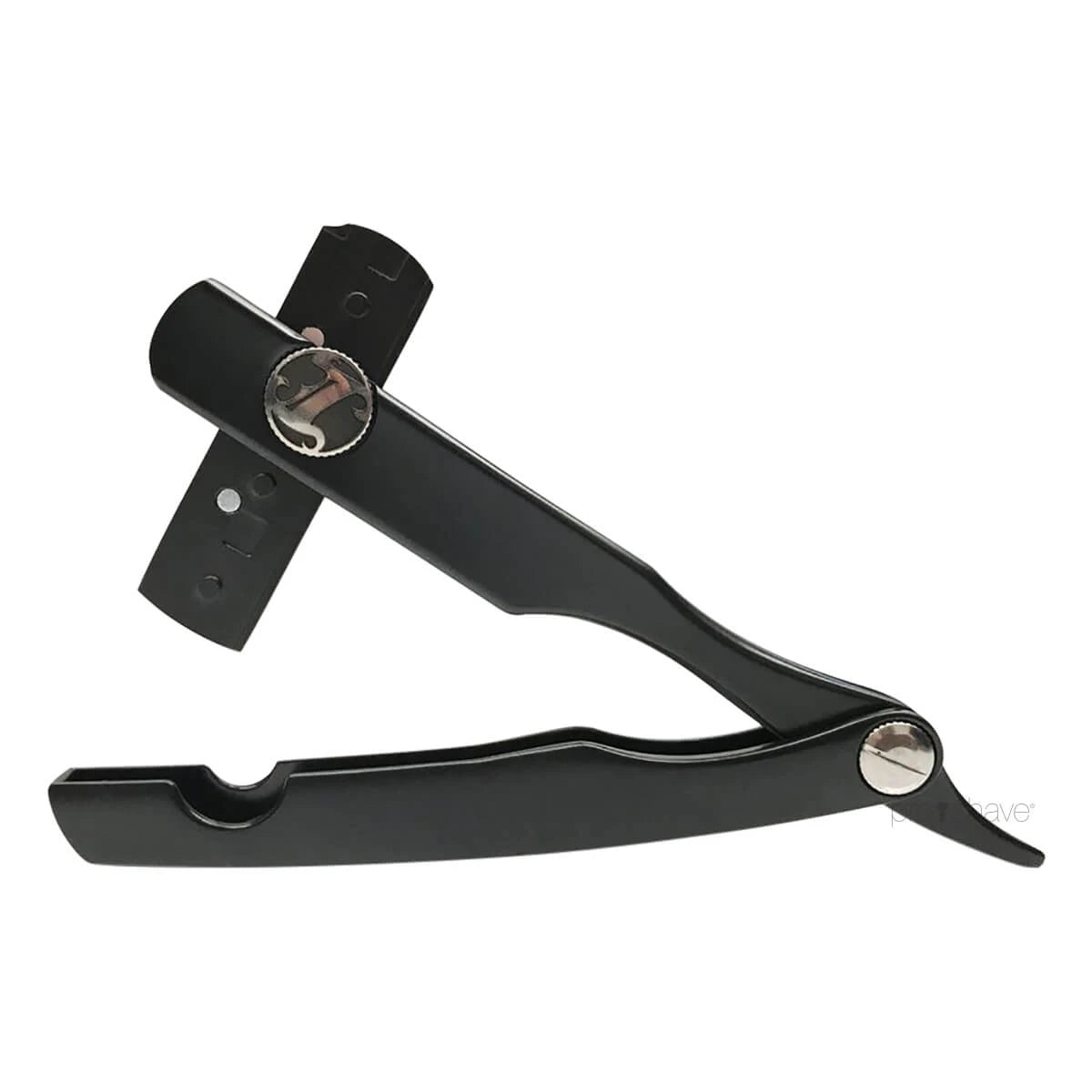 Straight razor, Cerakote finish, Black