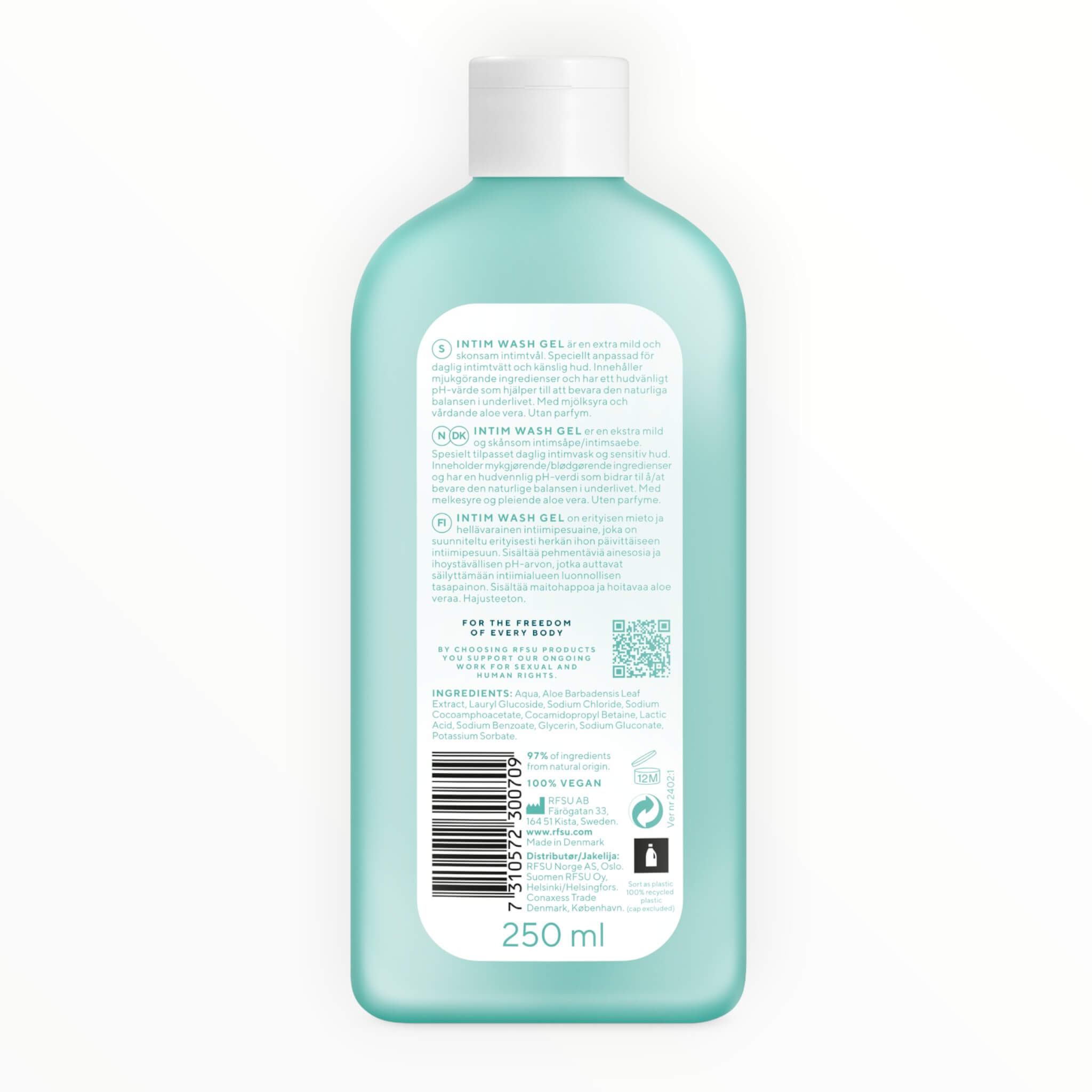 Intimate Wash - Wash Gel, 250 ml.