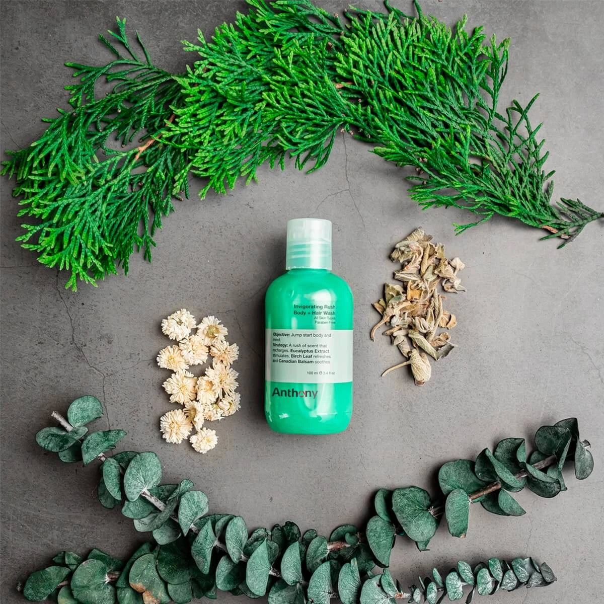 Invigorating Rush Hair & Body Wash, 100 ml.