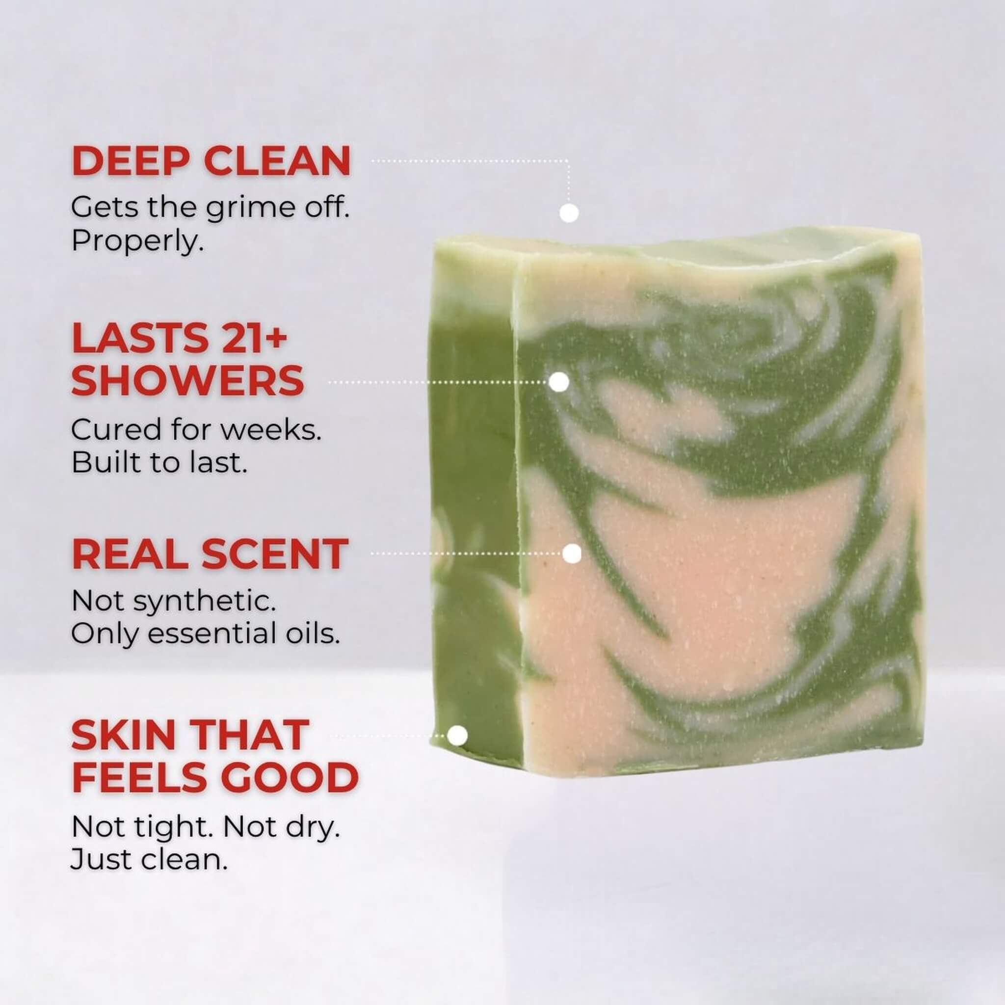 Soap, Irish Mountain Rain, 135 g.