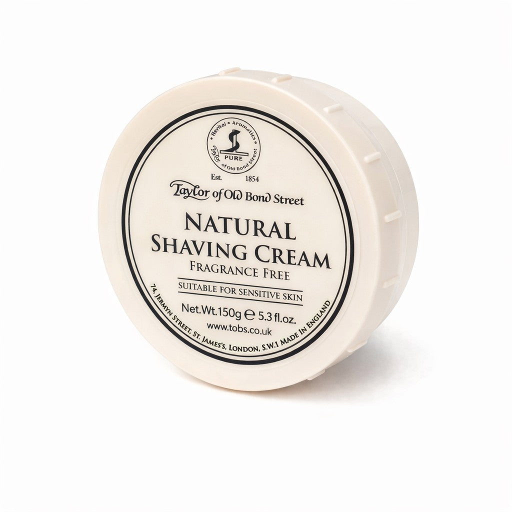 Shaving cream, Natural, 150 g.