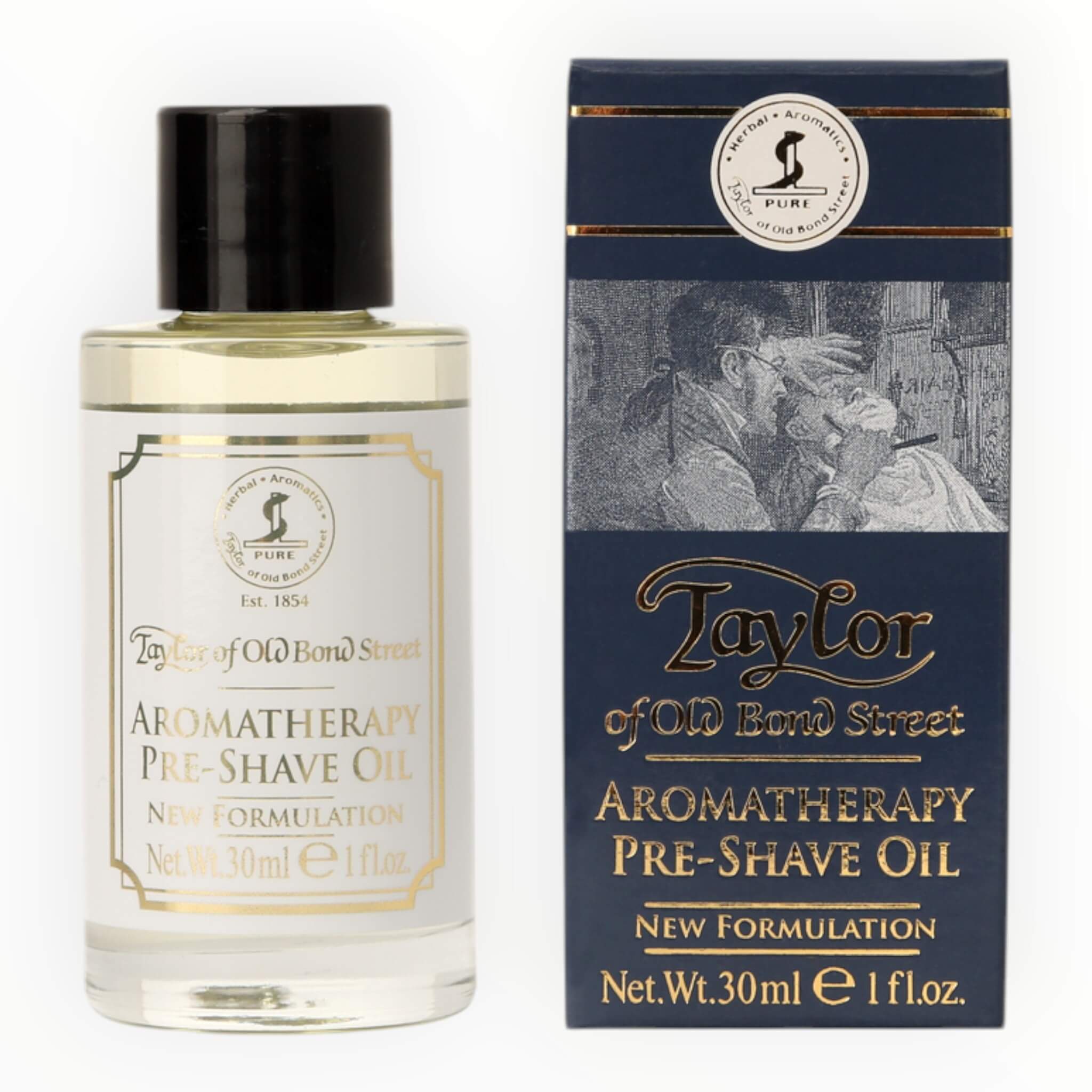 Preshave Oil, Aroma Therapy, 30 ml.