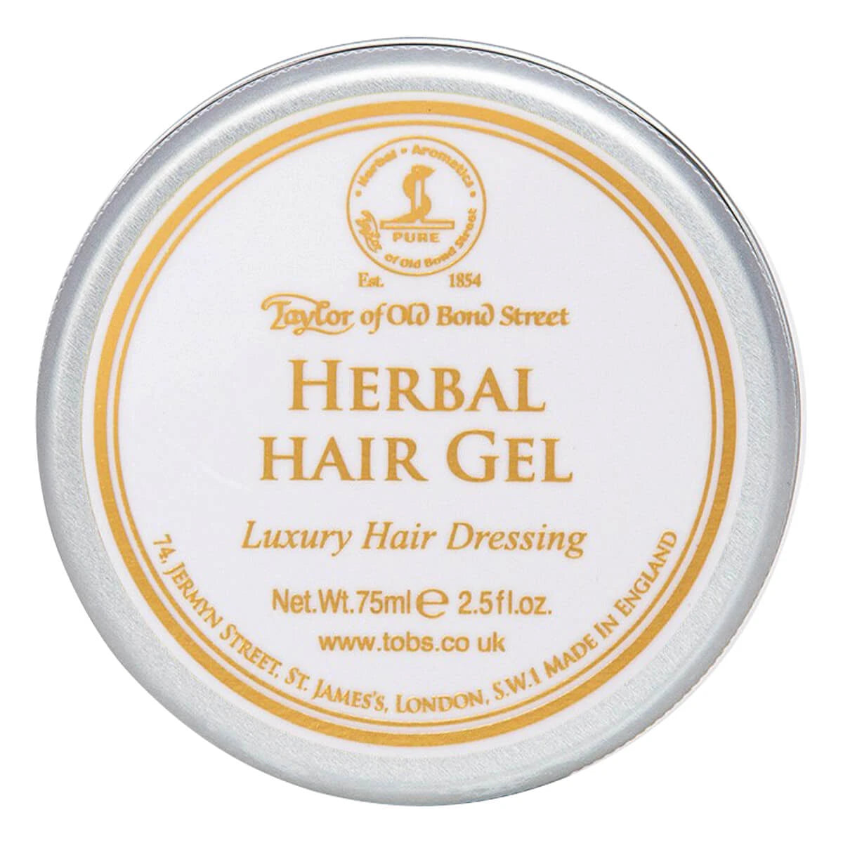 Hair gel, Herbal, 75 ml.