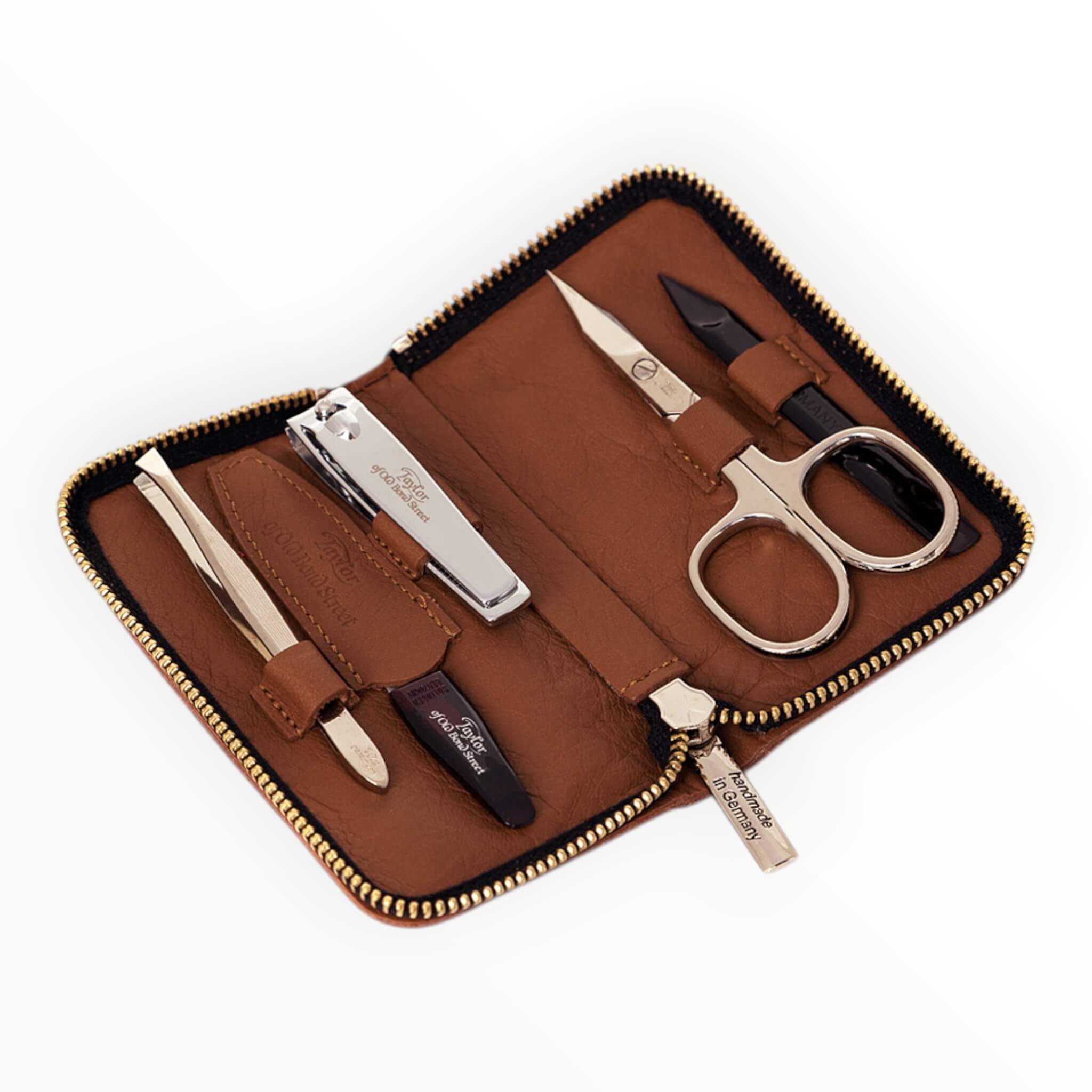 Manicure Set, Tan