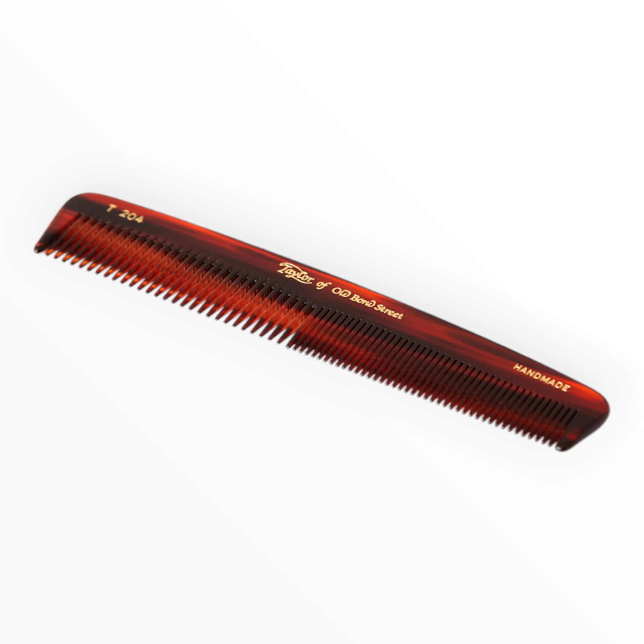 Comb with fine/coarse teeth, 15 cm.