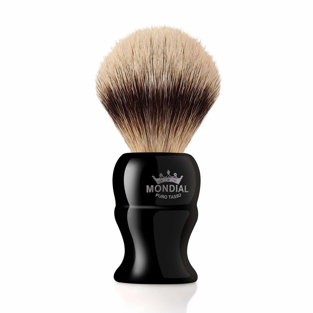 Silvertip Badger Shaving Brush, Kinsley, 22 mm, Black resin