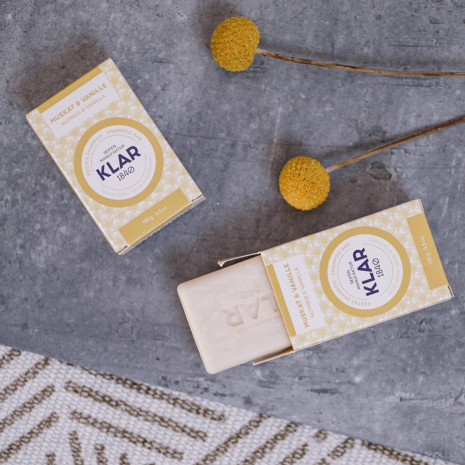 Shampoo Bar, Nutmeg & Vanilla, 100 gr.
