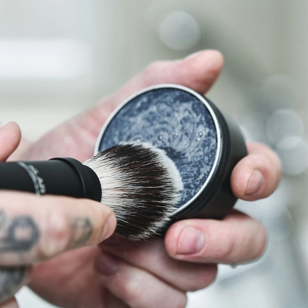 Shaving soap, Activated charcoal, 110 gr.