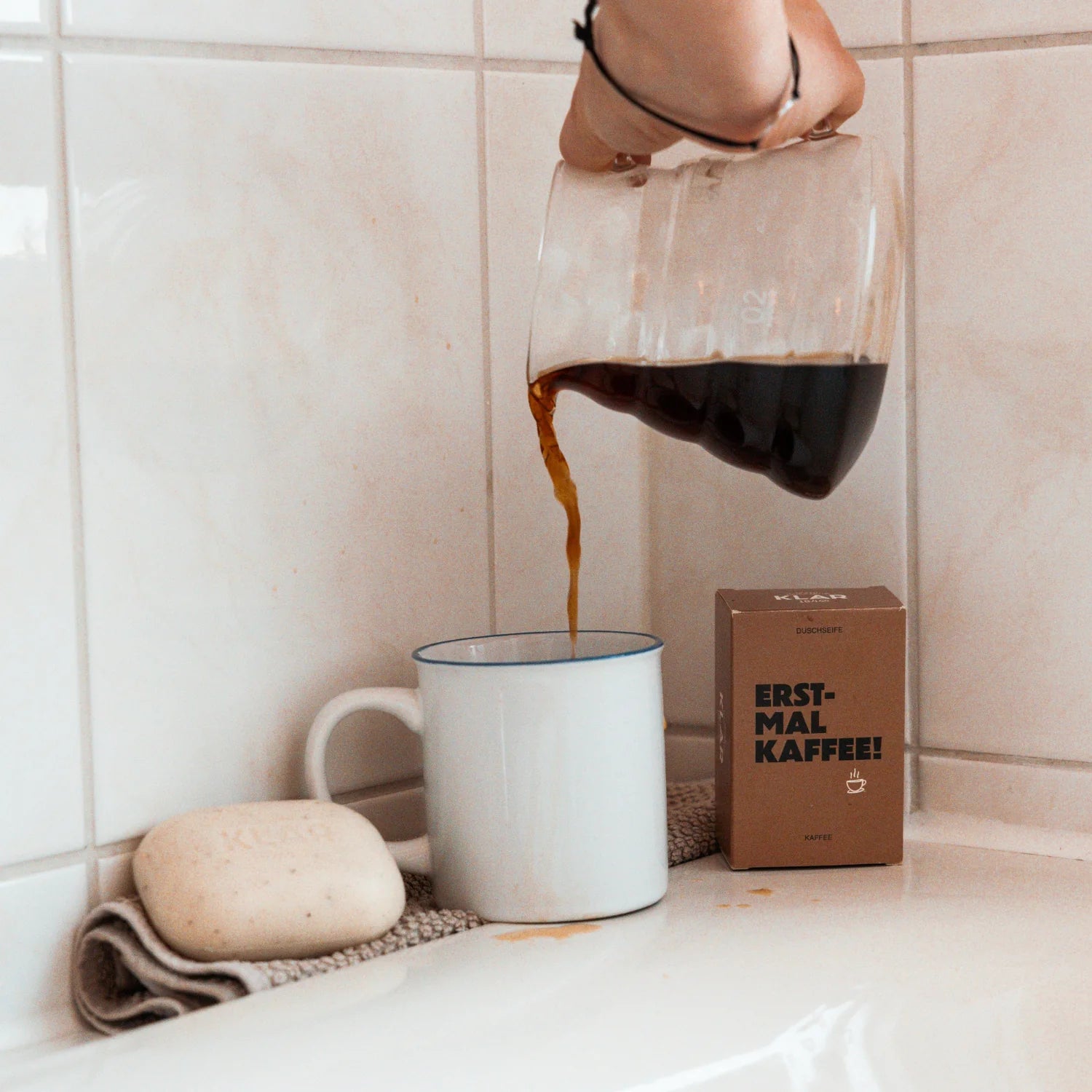 Bath Soap for Body & Hands, Coffee, 135 gr.