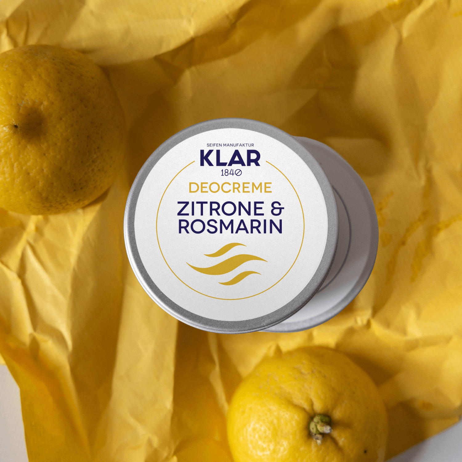 Deodorant Cream, Lemon & Rosemary, 65 ml.