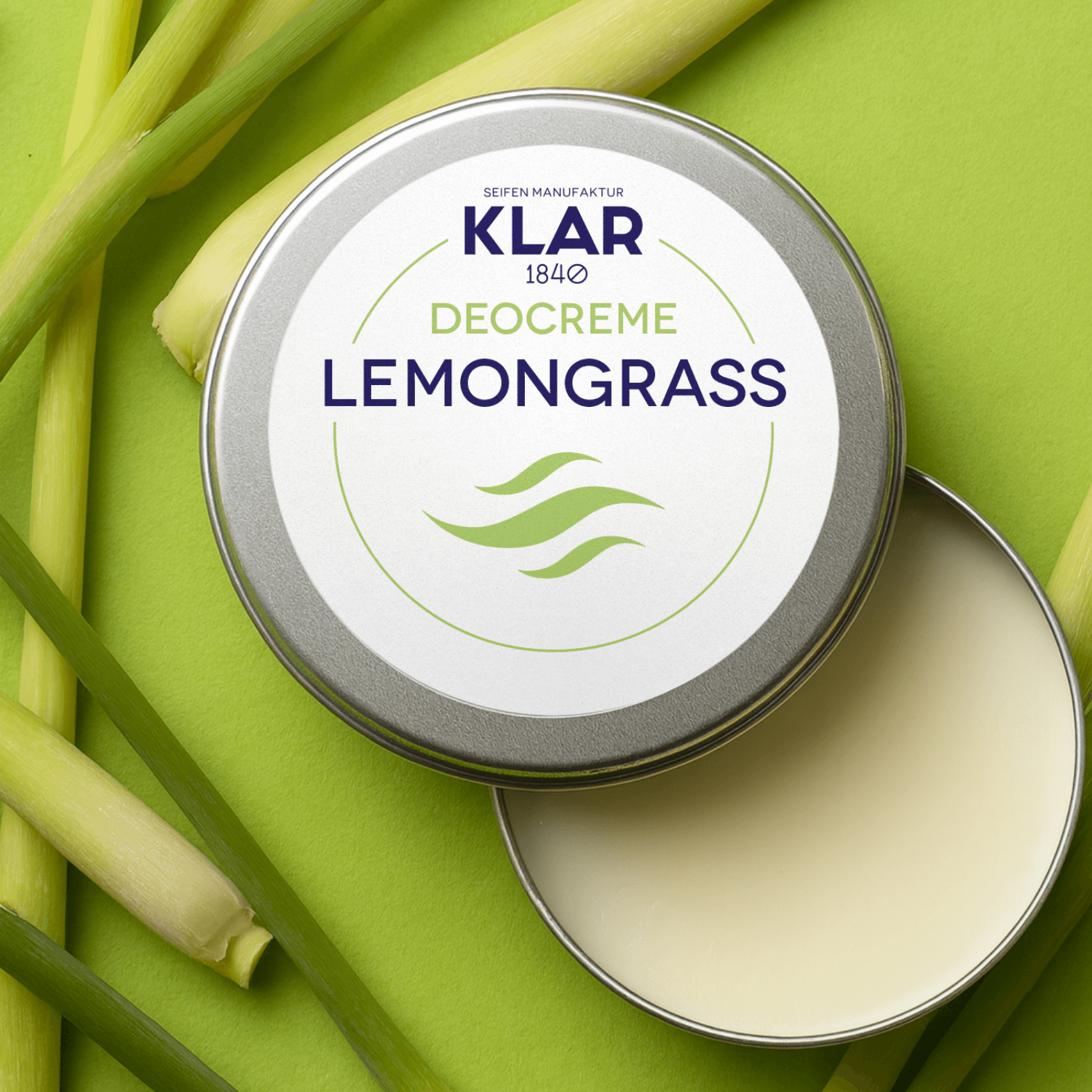 Deodorant Cream, Lemongrass, 65 ml.