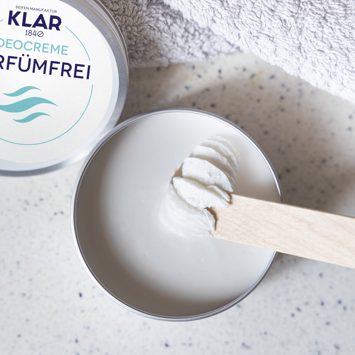 Deodorant Cream, Fragrance-free, 65 ml.