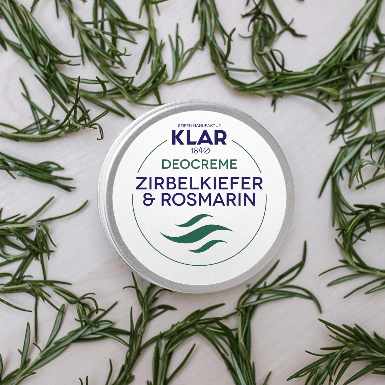 Deodorant Cream, Pine & Rosemary, 65 ml.