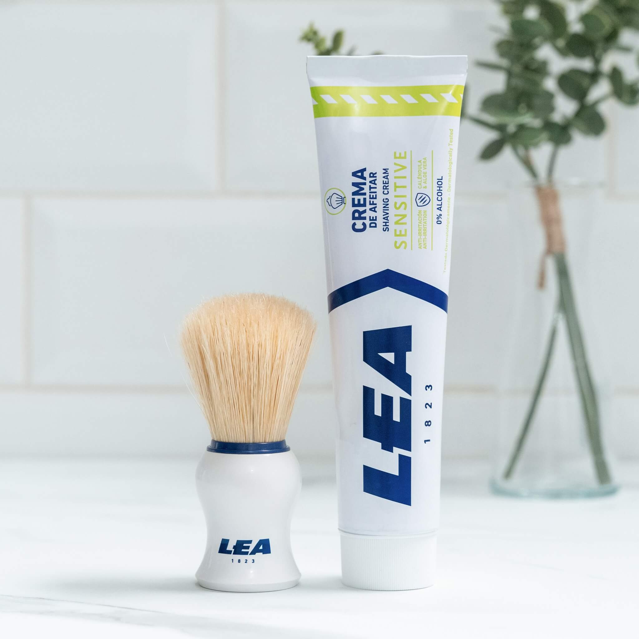 Shaving brush, Natural hair