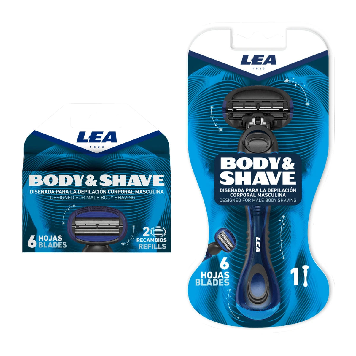 Body & Shave Set, Razor & Razor Blades