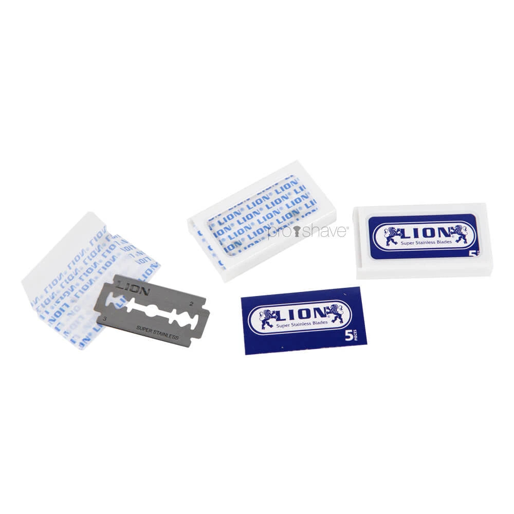 Lion DE razor blades, 2x5 pcs (10 pcs)