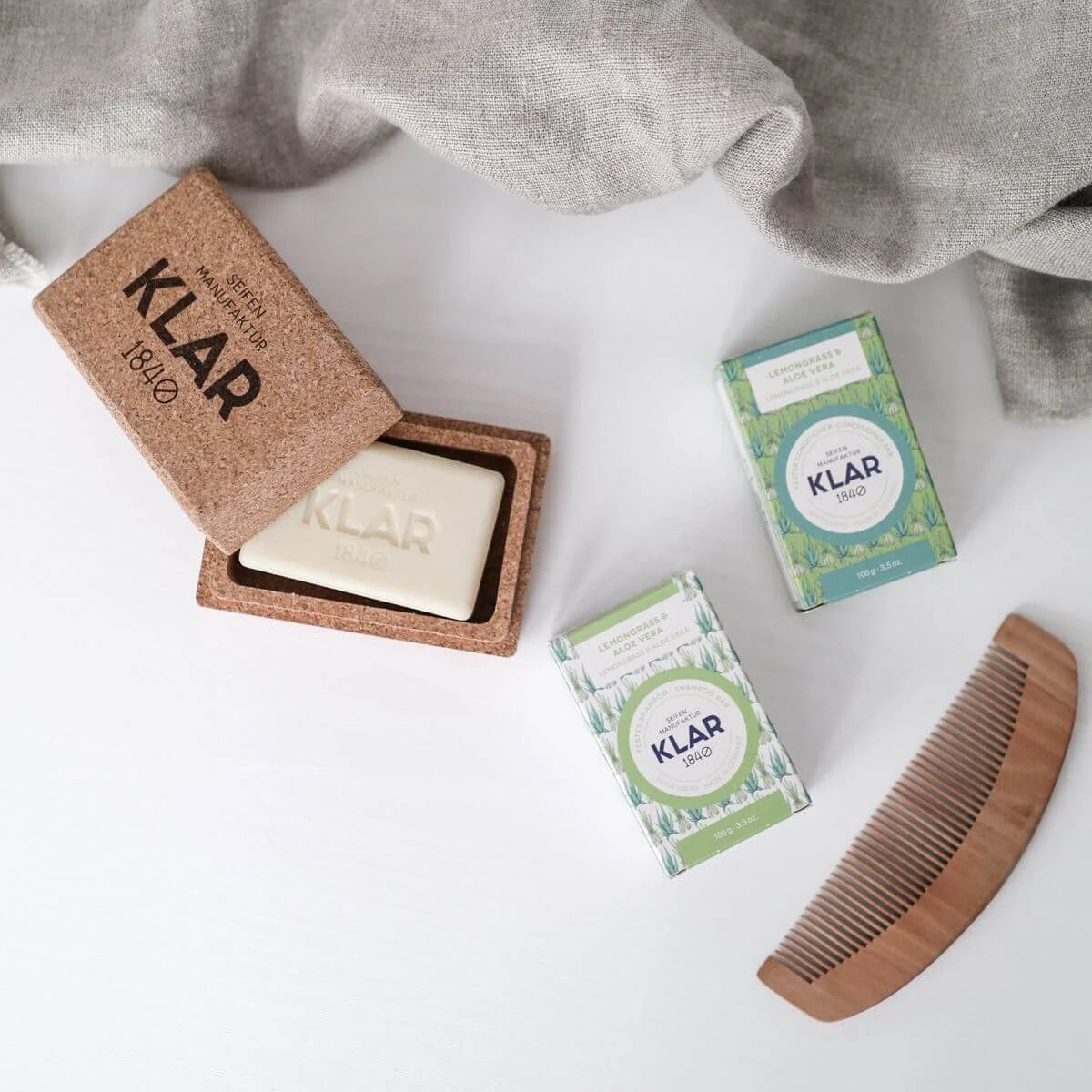 Conditioner Bar, Lemongrass & Aloe Vera, 100 gr.