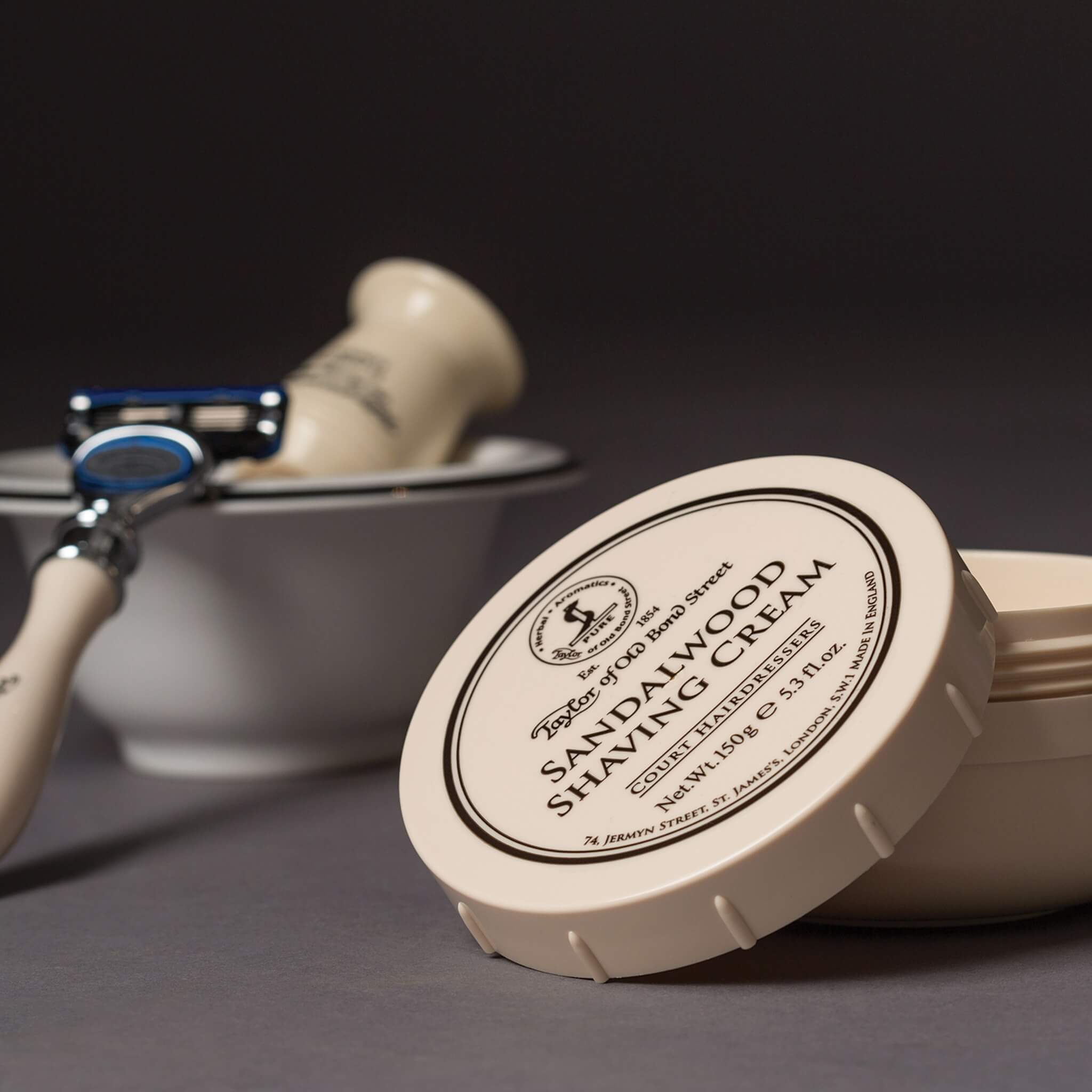 Shaving cream, Sandalwood, 150 gr.