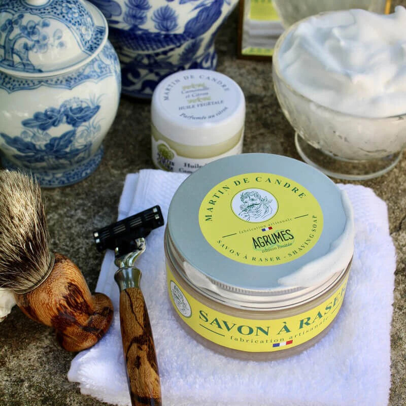 Shaving soap, Agrumes - Citrus, 200 g.