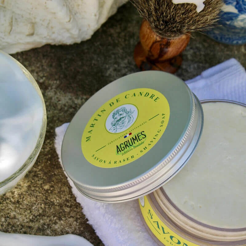 Shaving soap, Agrumes - Citrus, 200 g.
