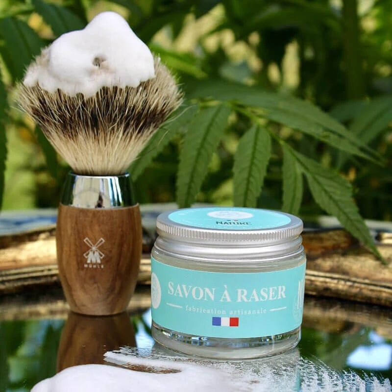 Shaving soap, Nature - Fragrance-free, 50 g.
