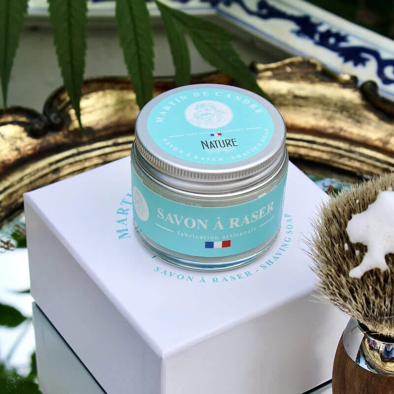 Shaving soap, Nature - Fragrance-free, 50 g.
