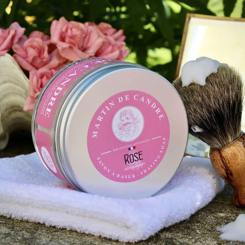 Shaving soap, Rose, 200 g.