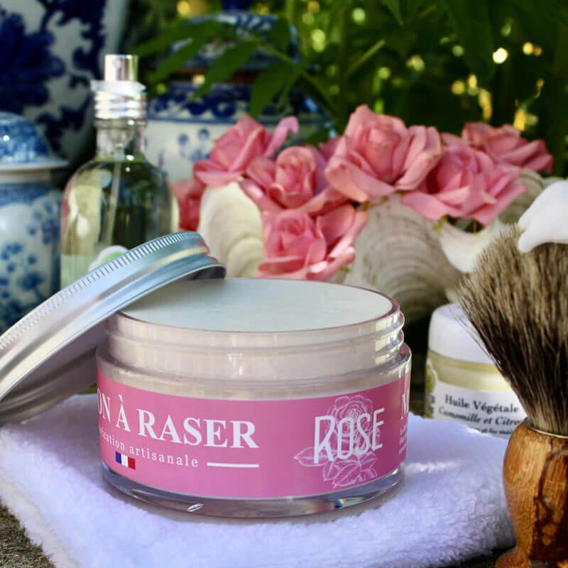Shaving soap, Rose, 200 g.