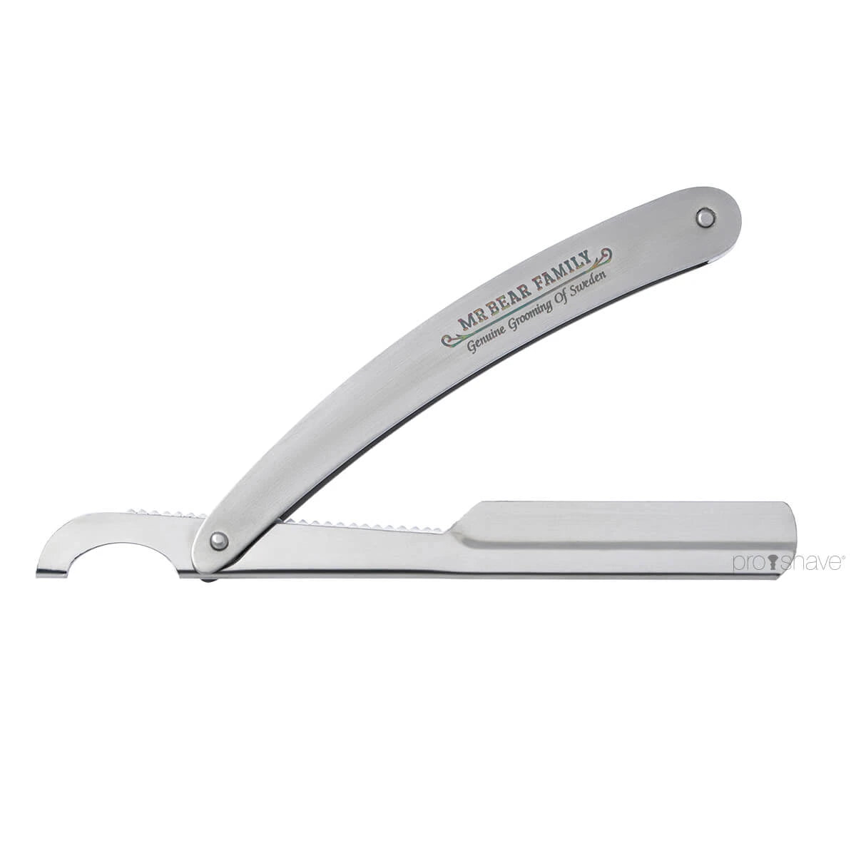 Straight Razor for interchangeable blades, Stainless steel