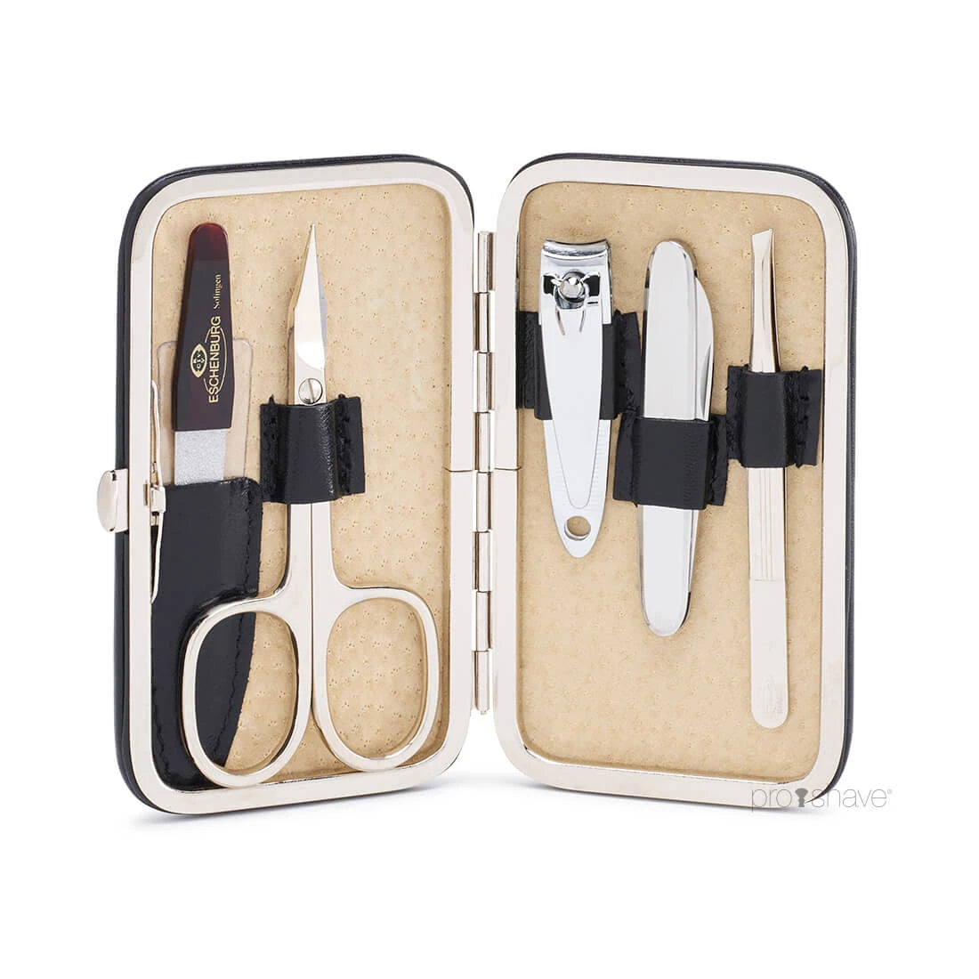 Medium Manicure Set, 5 pieces, Black