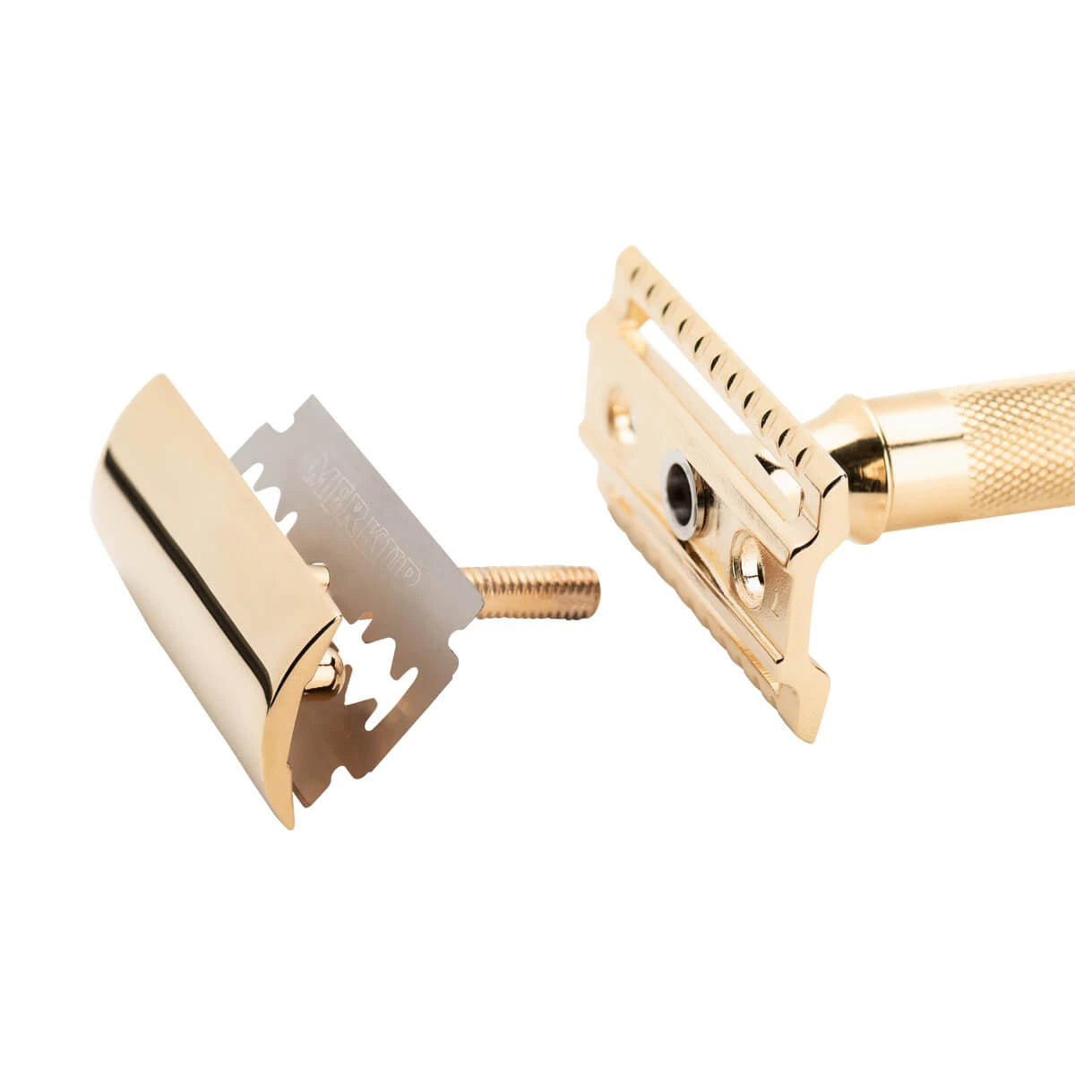 34G DE razor, Gold