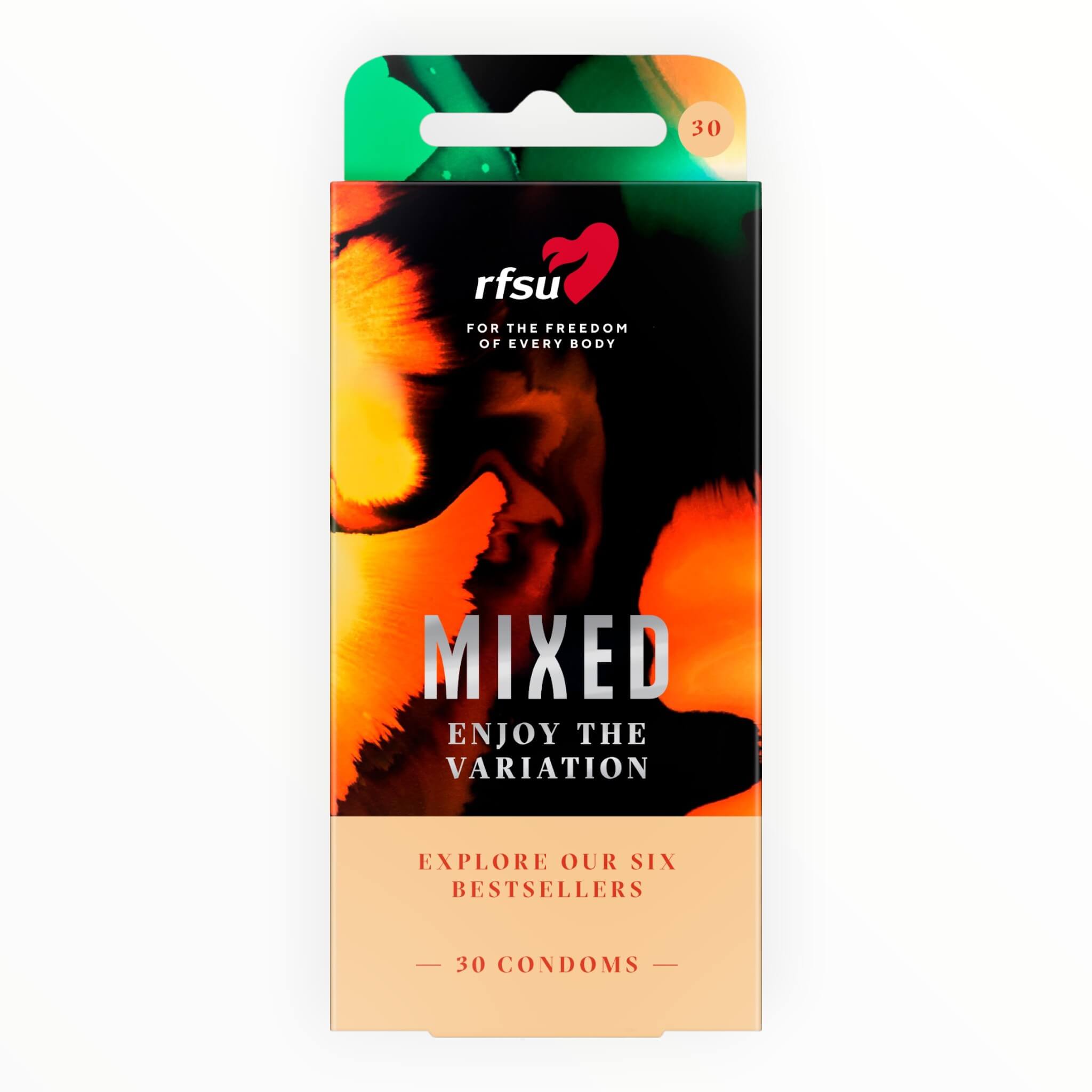Assorted Condoms, 30-pack