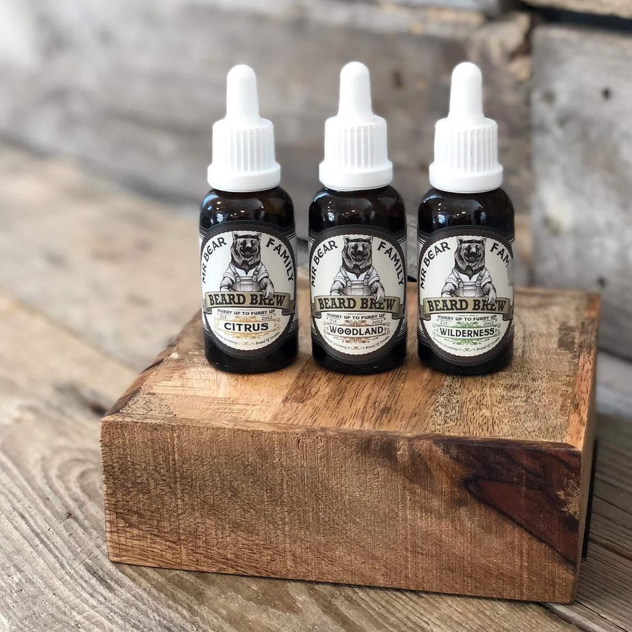 Beard oil, Beard Brew Oil, Wilderness, 30 ml.