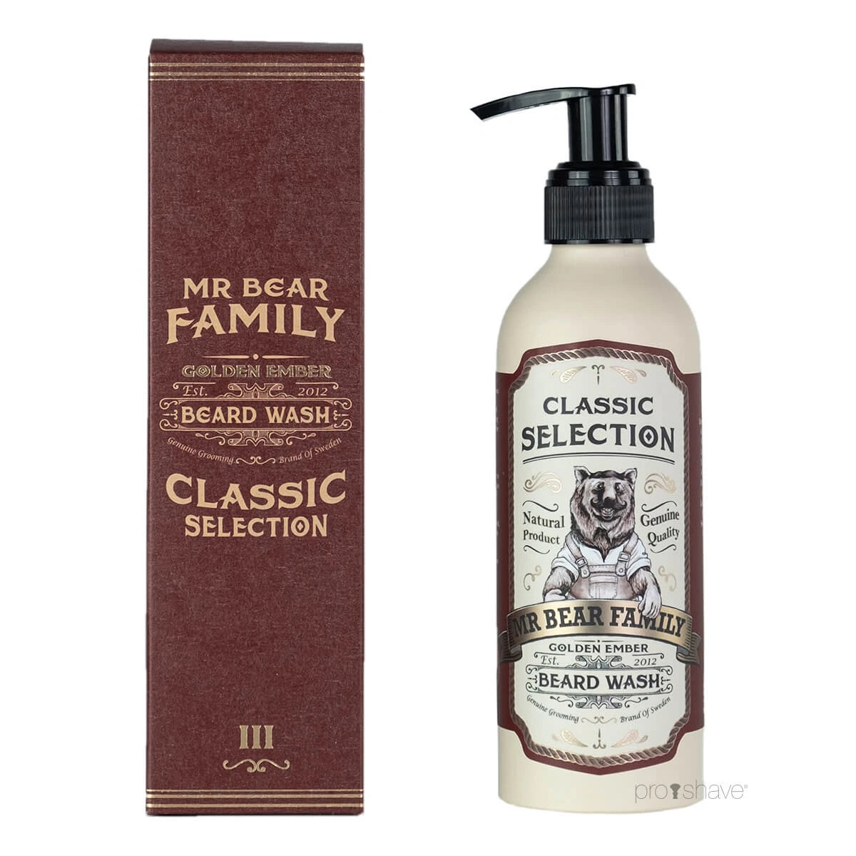 Beard Wash, Golden Ember, 200 ml.