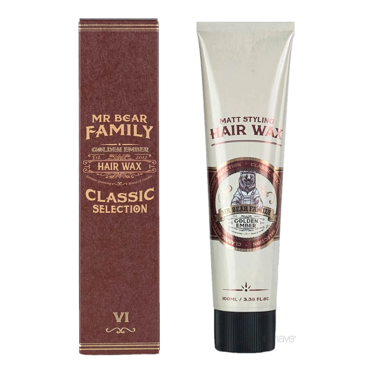 Hair Wax, Golden Ember, 100 ml.