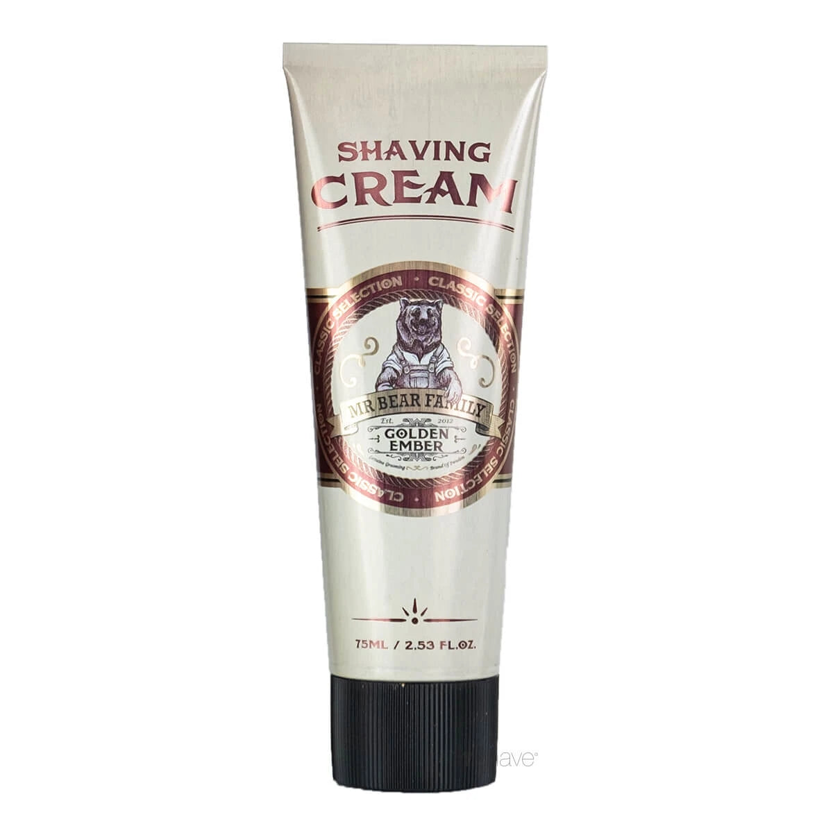Shaving Cream, Golden Ember, 75 ml.