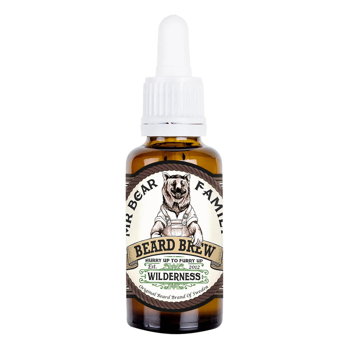 Beard oil, Beard Brew Oil, Wilderness, 30 ml.