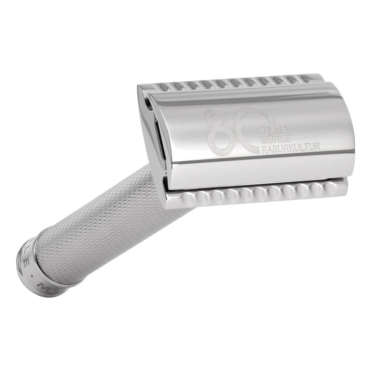 R89 DE razor, 80th Anniversary, Stainless Steel